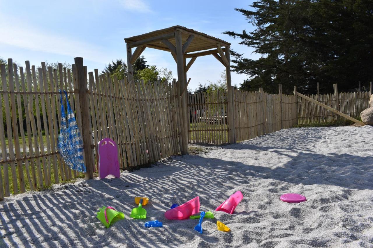 Camping Paradis Le Moulin Des Oies Belz Екстериор снимка