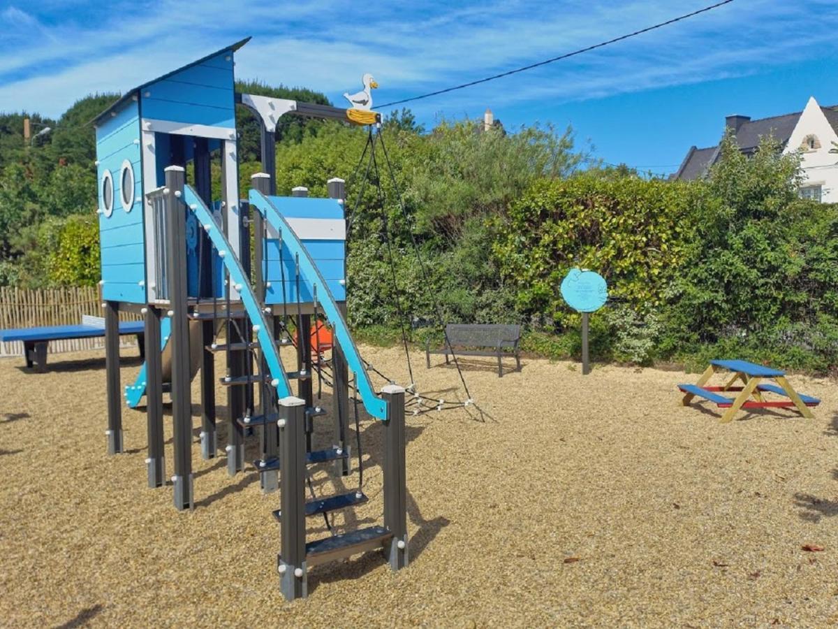 Camping Paradis Le Moulin Des Oies Belz Екстериор снимка