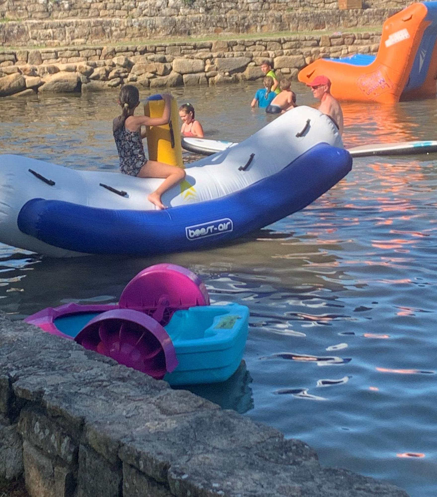 Camping Paradis Le Moulin Des Oies Belz Екстериор снимка